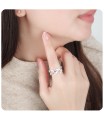 Beautiful Leaf Shaped Silver Ring NSR-4220